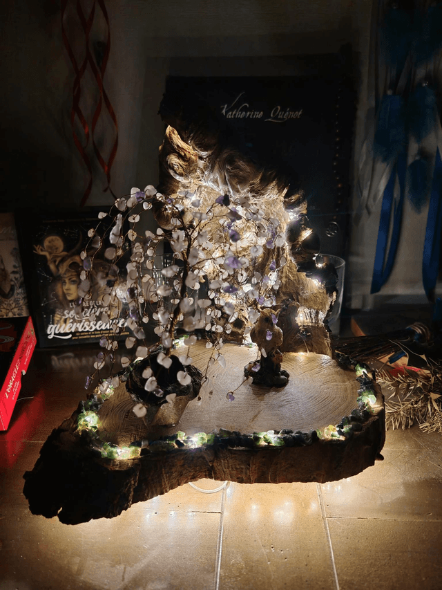 Arbre de vie et grotte 