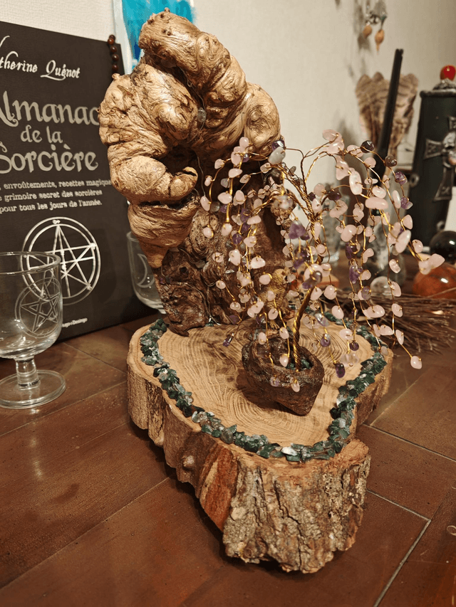 Arbre de vie et grotte 