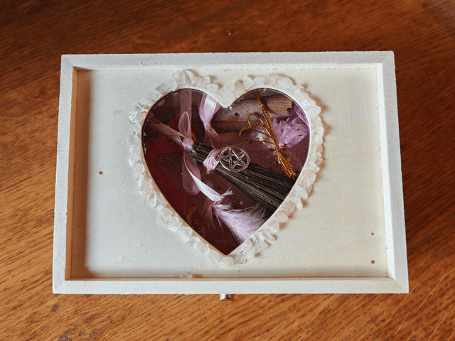 Coffret quartz rose 