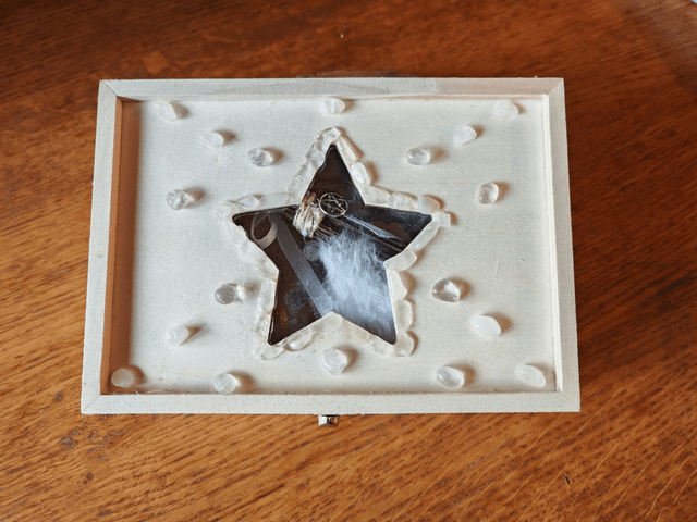 Coffret cristal de roche 